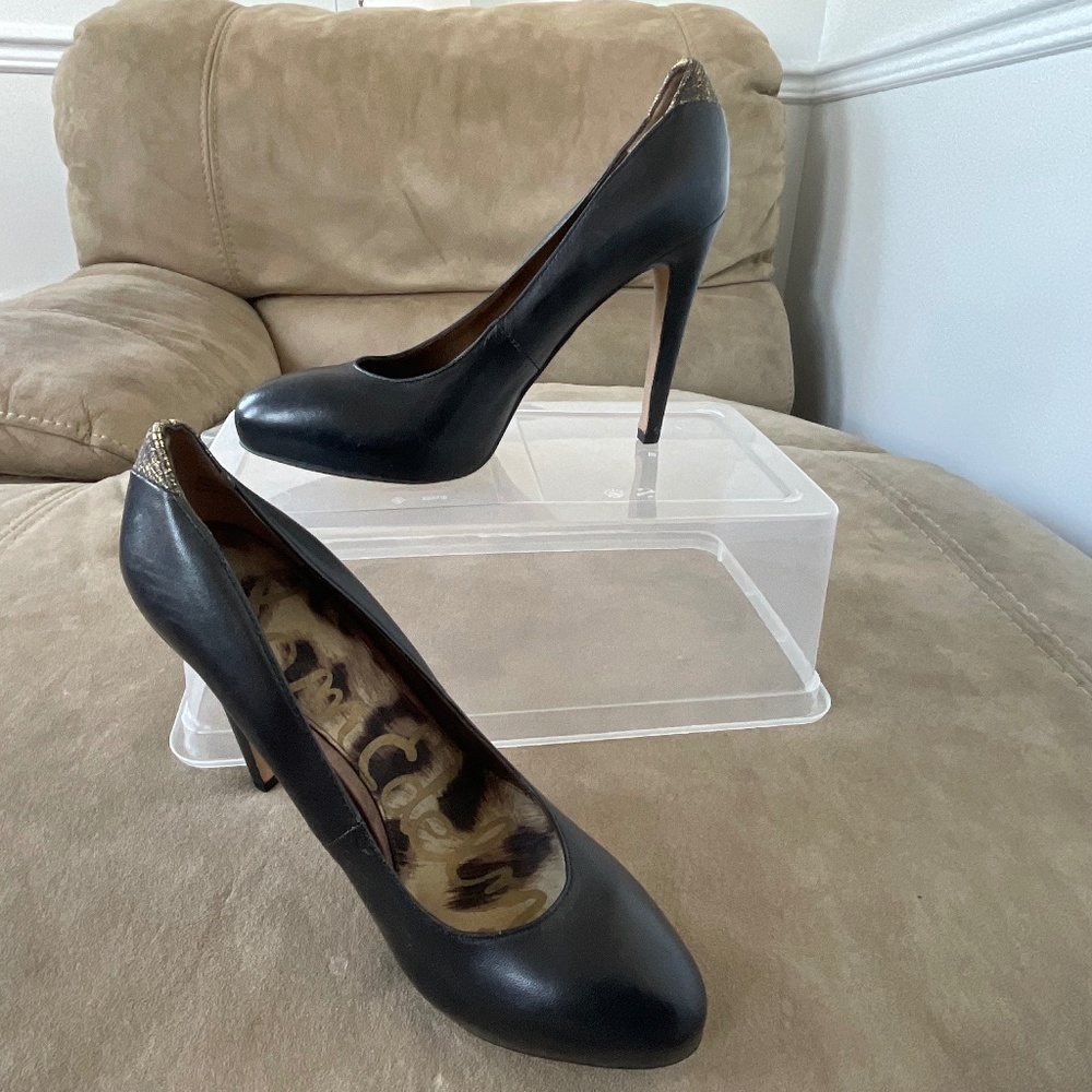 Sam Edelman high heel leather pumps